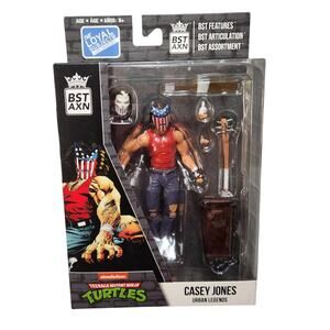 TMNT 5" Casey Jones BST AXN Loyal Subjects Nickelodeon 2022 New Sealed